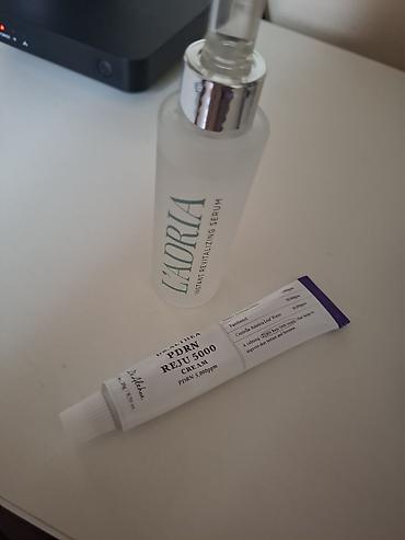 oblik obrva: Set za negu kože – serum i krema za obnavljanje - L’ADRIA Instant — 1