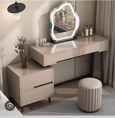 ucuz laminatlar: Müasir dizaynlı makiyaj/iş masası dəsti. pufik qiymətə daxil deyil - — 1