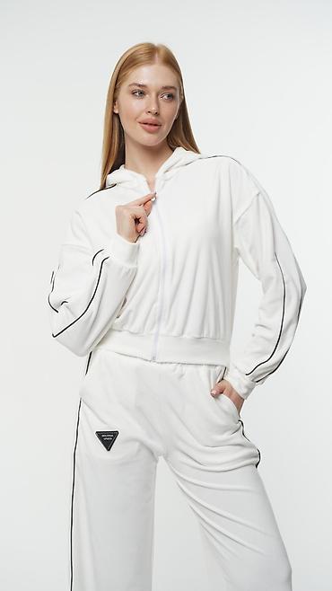 плащ велюр: Спортивный костюм, Made in KG, L — 2