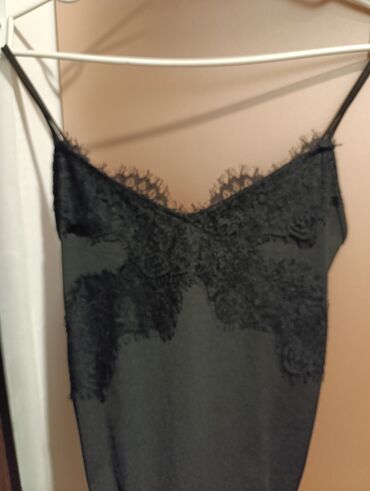 Bodi: Zara, S (EU 36), Saten, bоја - Crna — 8