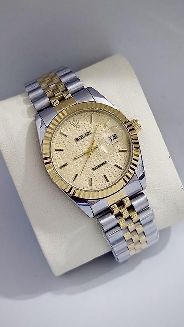 saat alan: Yeni, Qol saatı, Rolex, rəng - Qızılı — 1