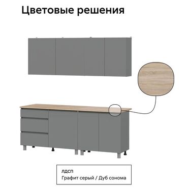 Кухонные гарнитуры: Кухиный гарнитур — 8