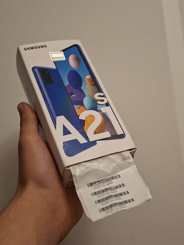 Samsung: Samsung Galaxy A21S, rəng - Mavi, İki sim kartlı — 4