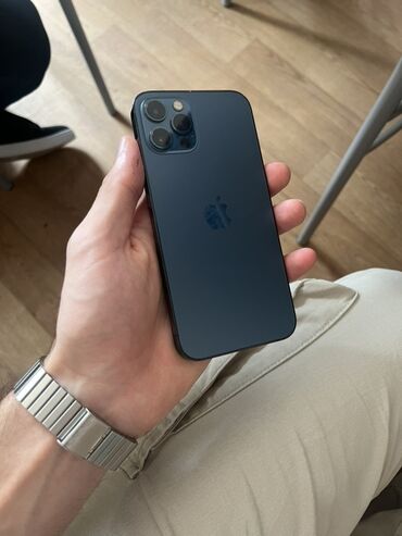 Adapterlər: IPhone 12 Pro, 128 GB, Pacific Blue, Face ID