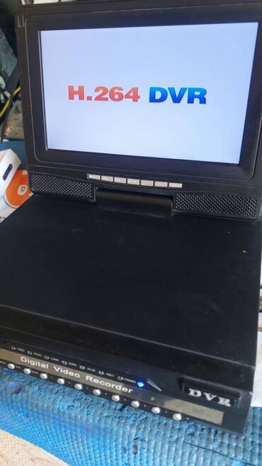 Təhlükəsizlik sistemləri: Ekranli Dvr H.264. 4 giriw ve ses giriwleri. Tam iwlek,wekildekidir — 6