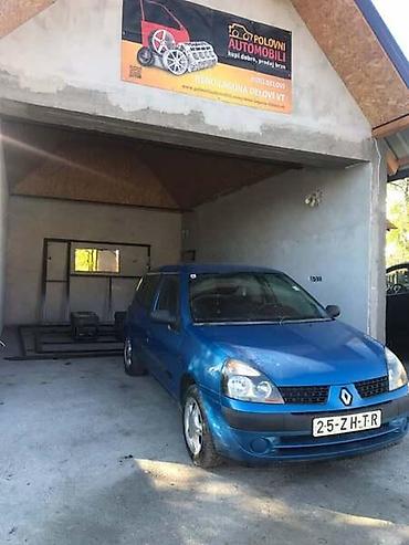 eko hauba: RENAULT CLIO 1.2 8V 2004. GOD. - KOMPLETAN AUTO U DELOVIMA — 1