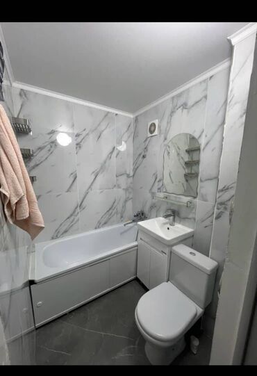 советская бокомбаева: 2 комнаты, 42 м², Элитка, 4 этаж, Евроремонт