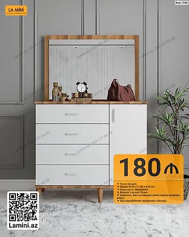 La Mini tualet masası/dresser - Termo güzgülü - Ölçülər: 40 D × 180 H lalafo.az -da La Mini tualet masası/dresser - Termo güzgülü - Ölçülər: 40 D × 180 H