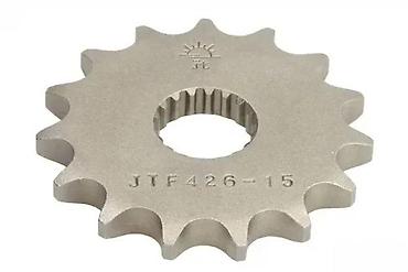 amor ime: Prednji lančanik za motocikl, model JTF426-15. Izrađen je od metala i — 1
