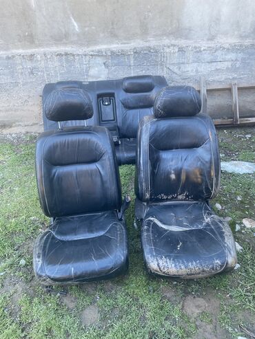 сиденья е30: Комплект сидений, Кожа, Mercedes-Benz Б/у, Оригинал