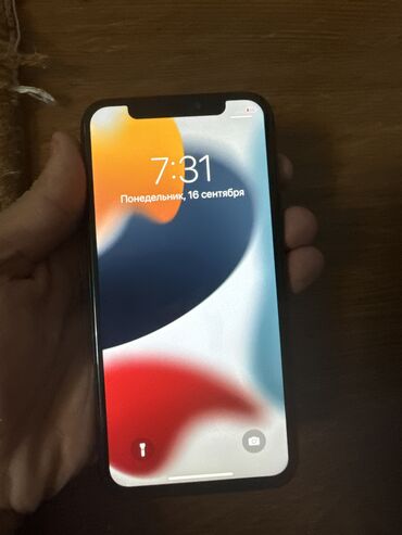 купит айфон 13 про макс реплика: IPhone X, Колдонулган, 64 ГБ, Кара, 100 %