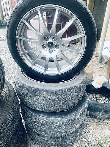e klass: Колеса в сборе 225 / 45 / R 18, Лето, Б/у, Комплект, Легковые, Литые, отверстий - 5 — 1