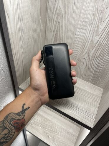 аккумуляторы для ибп 3.3 а*ч: ▪️ Черный powerbank на 10000 mAh с быстрой зарядкой мощностью 66 Вт и