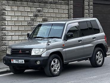 vip nomer: Mitsubishi Pajero iO: 2001 г., 1.8 л, Автомат, Бензин, Кроссовер — 1