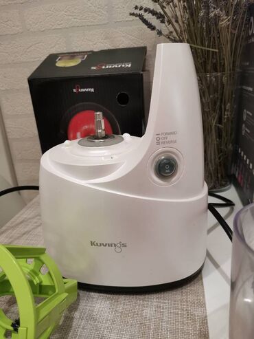 Ostala kuhinjska oprema: Sokovnik za sporo ceđenje KUVINGS odličan kao nov plaćen 500 e na lalafo.rs — 10 Ostala kuhinjska oprema: Sokovnik za sporo ceđenje KUVINGS odličan kao nov plaćen 500 e — 10