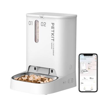 Su və yem qabları: Petkit Yumshare Dual-Hopper with Camera Smart Pet Feeder (P591) Petkit — 2