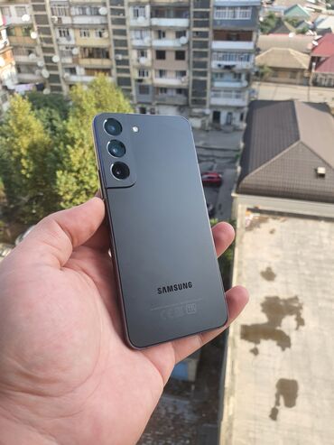 Redmi: Samsung Galaxy S22, 128 GB, rəng - Qara, Simsiz şarj