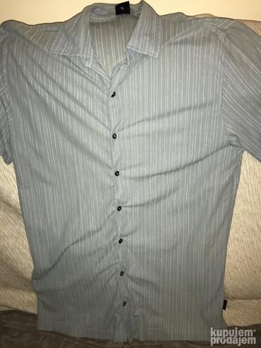 Košulje: Košulja Na duge rukave, S (EU 48), M (EU 50), L (EU 52), Boss, bоја - Siva, Pamuk — 23