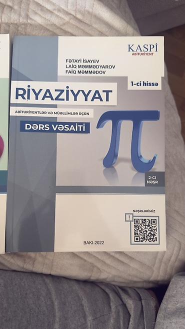 Məhsul: Kaspi Abituriyent – Riyaziyyat dəsti (2 kitab) Tərkib: -