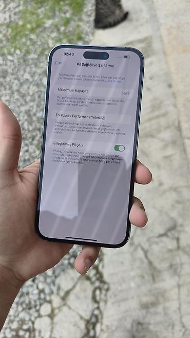 corn iphone: IPhone 14 Pro Max, 128 GB, Deep Purple, Simsiz şarj, Face ID, Sənədlərlə — 5