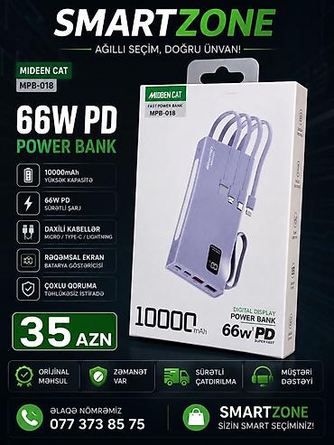 8 gb ram: Powerbank 10000 mAh, Yeni — 1
