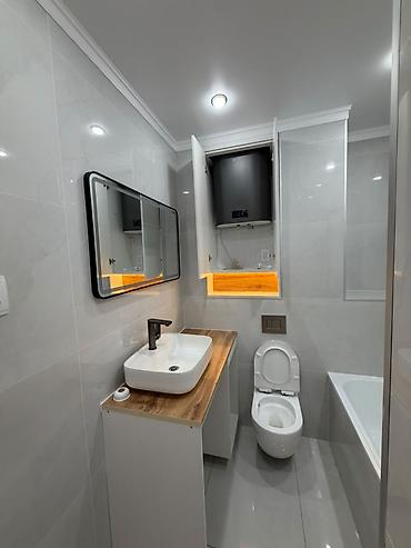 технопарк бишкек: 2 комнаты, 55 м², Технопарк Элитка, 10 этаж, Свежий ремонт — 10