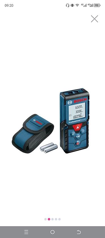 Bosch Professional GLM 40 lazer məsafəölçən - Ölçmə diapazonu