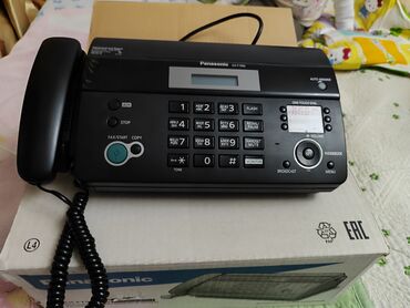 факс panasonic: Стационарный телефон Проводной, Дисплей, Автоответчик, Регулировка уровня громкости