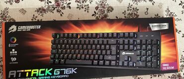 simsiz klaviatura: Gamebooster atack g76k yarı mexanik