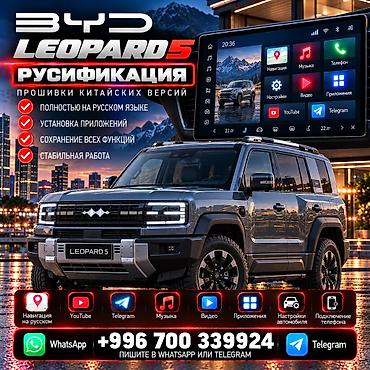 Автоуслуги: Русификация BYD в Бишкеке 🇰🇬 | Установка приложений Русификация и — 3