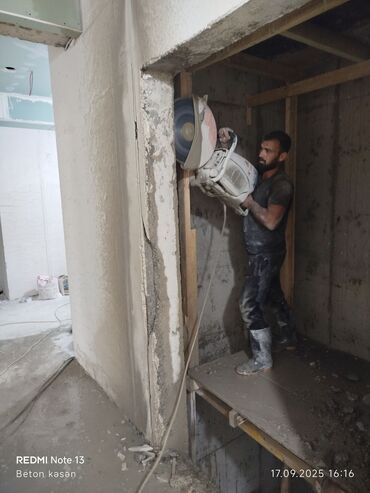 qapi alemi: Beton kəsmə beton deşmə xidməti Karot - HILTI DD 200 / 350 ilə 25 °