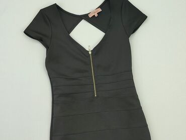 srebrne spódnice ołówkowe: Dress, M (EU 38), Bershka, condition - Very good