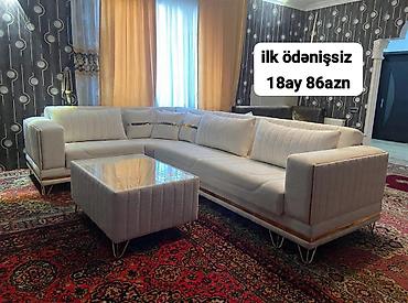 Divanlar: Künc divan kolleksiyası - Müasir dizaynlı L-şəkilli künc divanlar - — 40