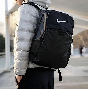 pull bear: Рюкзак Nike, городской/спортивный - Цвет: черный с контрастным — 2