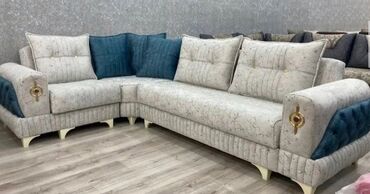 Divan və kreslo dəstləri: Künc divan, Pufik, Bazasız, Açılmayan — 2