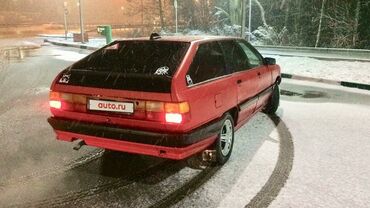 двигатель дэу матиз 0.8 цена бишкек: Автомобиль Audi 100 Avant, окрашенный в красный цвет. Данная модель