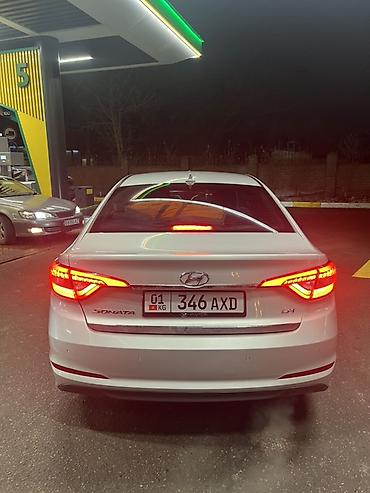 Hyundai: Hyundai Sonata: 2016 г., 2 л, Вариатор, Газ, Седан — 2