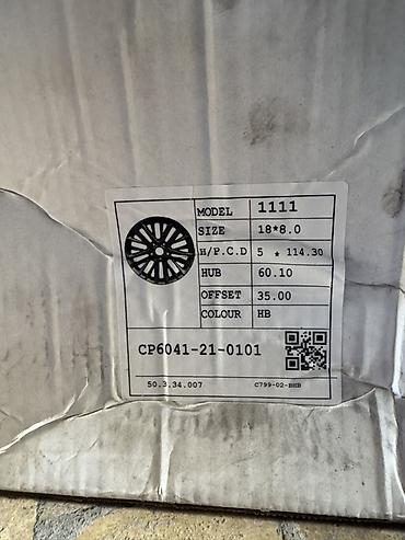 w210 55: Литые Диски R 18 Toyota, Комплект, отверстий - 5, Новый — 3
