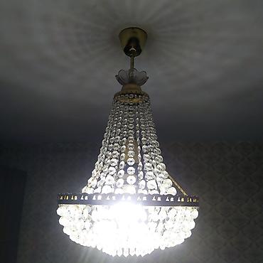 Хрустальная люстра Preciosa, подвесная, классического каскадного