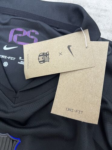 Futbolkalar: Futbolka, Nike, M, rəng - Qara — 5