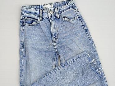 platforma second hand: Sinsay, Jeansy damskie, rozmiar 2XS — 1
