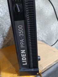 Микрофоны: LIDEN PPA-3500 güc gücləndiricisi - 2 kanallı professional PA