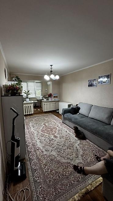 Батирлер: 2 бөлмө, 43 м², 5-мкр 104-серия, 1 кабат, Жаңы ремонт — 2