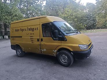 грузовой кара: Грузовой фургон Ford Transit (желтый) - Кузов: цельнометаллический — 2