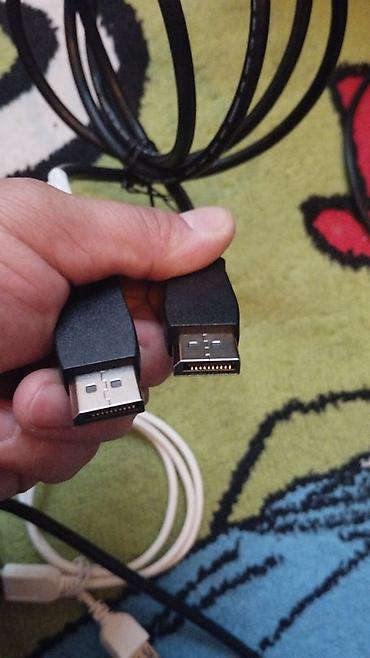 manitor hdmi: DisplayPort–DisplayPort kabeli və HDMI kabel dəsti - Növlər: - 1 ədəd — 3