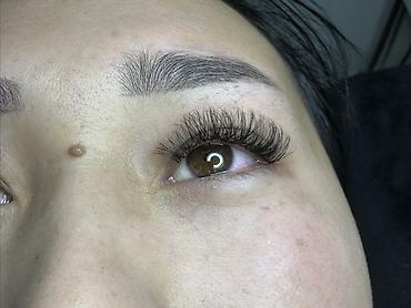 Ресницы: Наращивание ресниц — объемные, пушистые пучки с эффектом «кошачий — 3