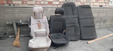 фит сидения: Комплект сидений, Велюр, Volkswagen 1990 г., Б/у, Оригинал