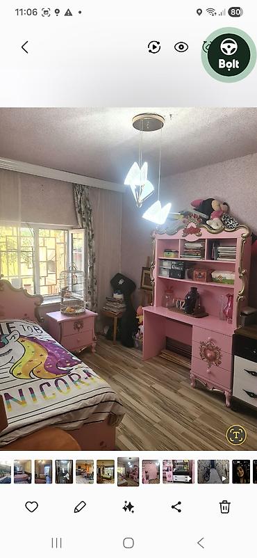 məktəb ləvazimatı: Uşaq/yeniyetmə otağı üçün klassik üslublu mebel dəsti Tərkibi: - 1 — 1