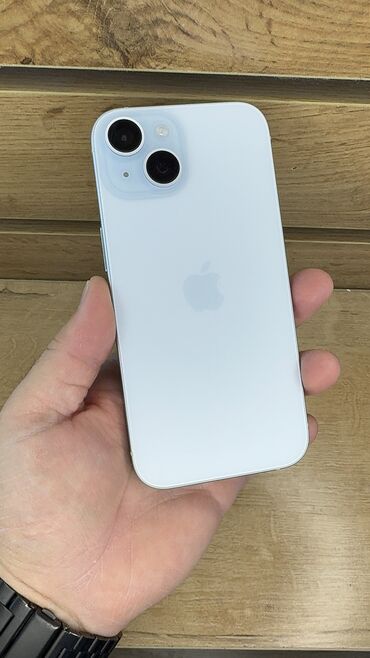 айфое: IPhone 15, Колдонулган, 128 ГБ, Коргоочу айнек, Каптама, 98 %