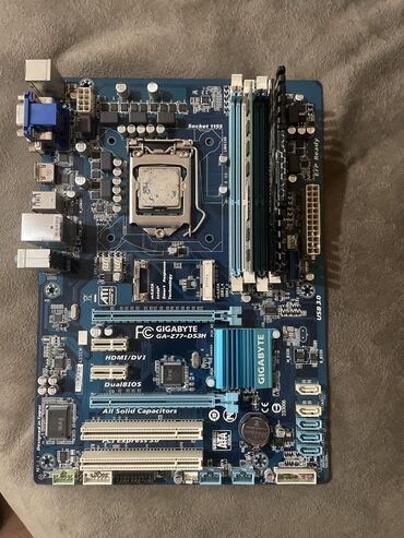 материнская плата lga 1150 ddr3: Продаю материнскую плату z77-ds3h Оперативная память ддр3 4 гига и 8